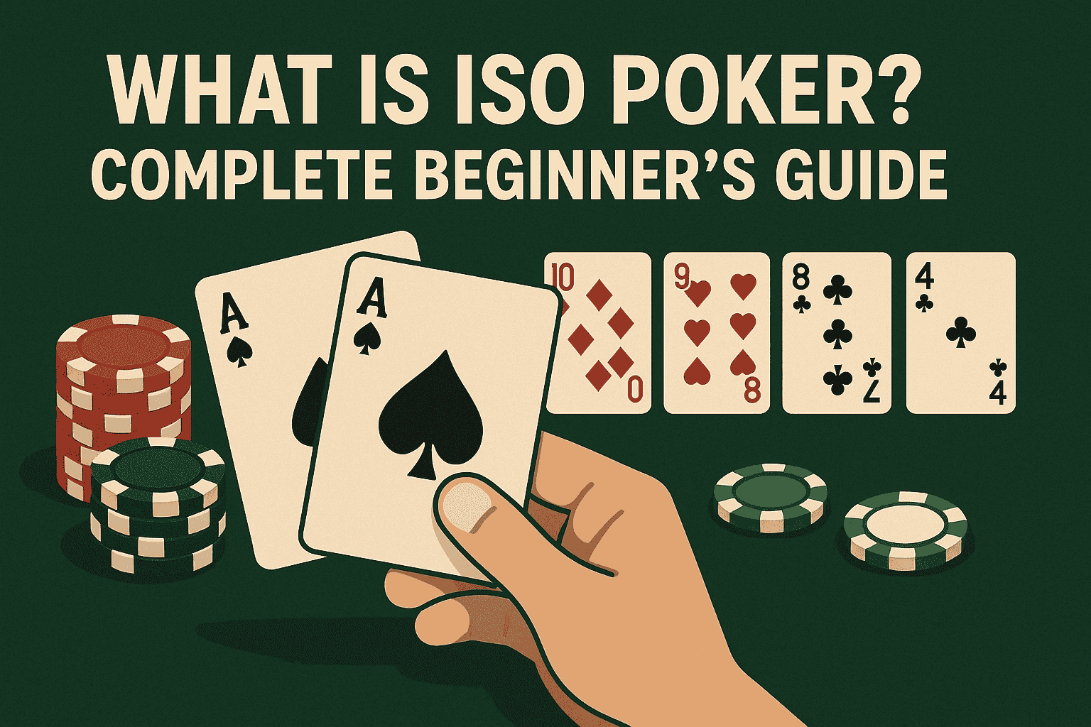 What Is ISO Poker? Complete Beginner’s Guide