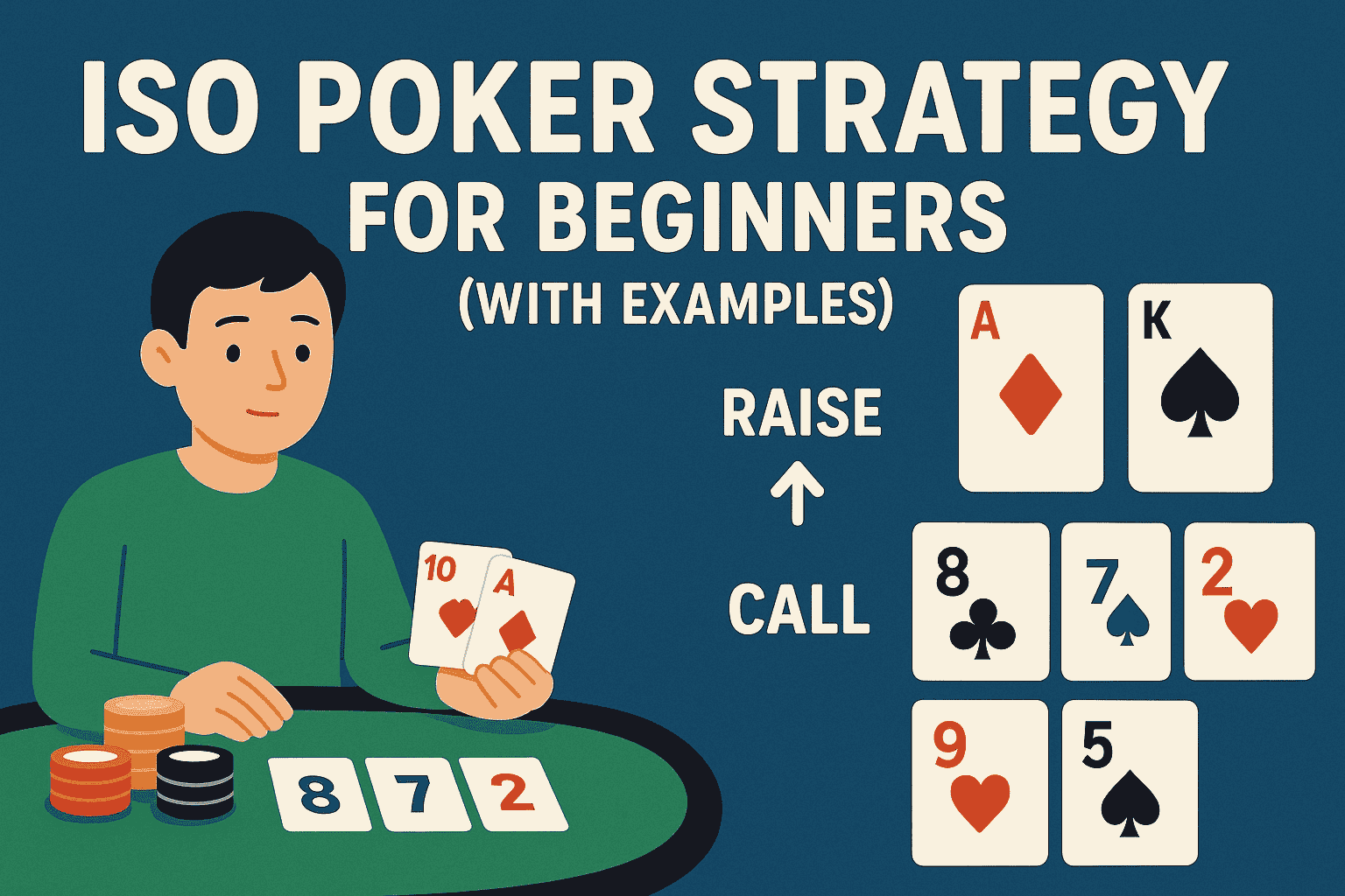 ISO Poker Strategy for Beginners (With Examples)